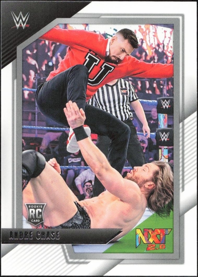 2022 Panini NXT 2.0 WWE Andre Chase #5 trading card