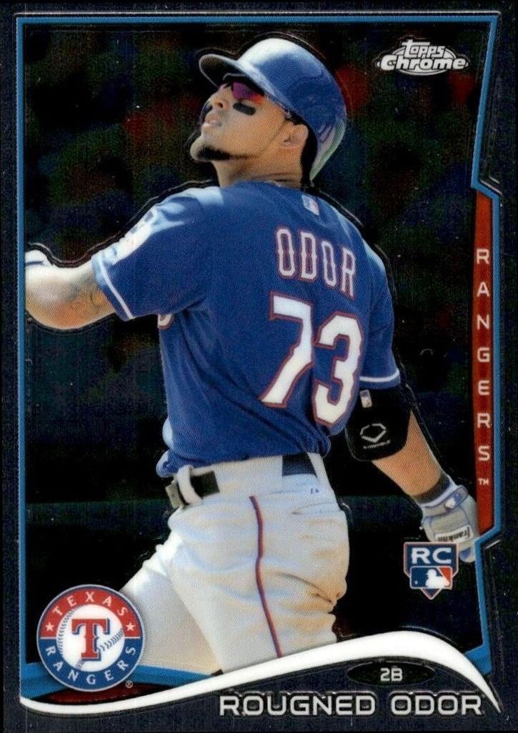 2014 Topps Chrome Update Rougned Odor #MB-23 trading card