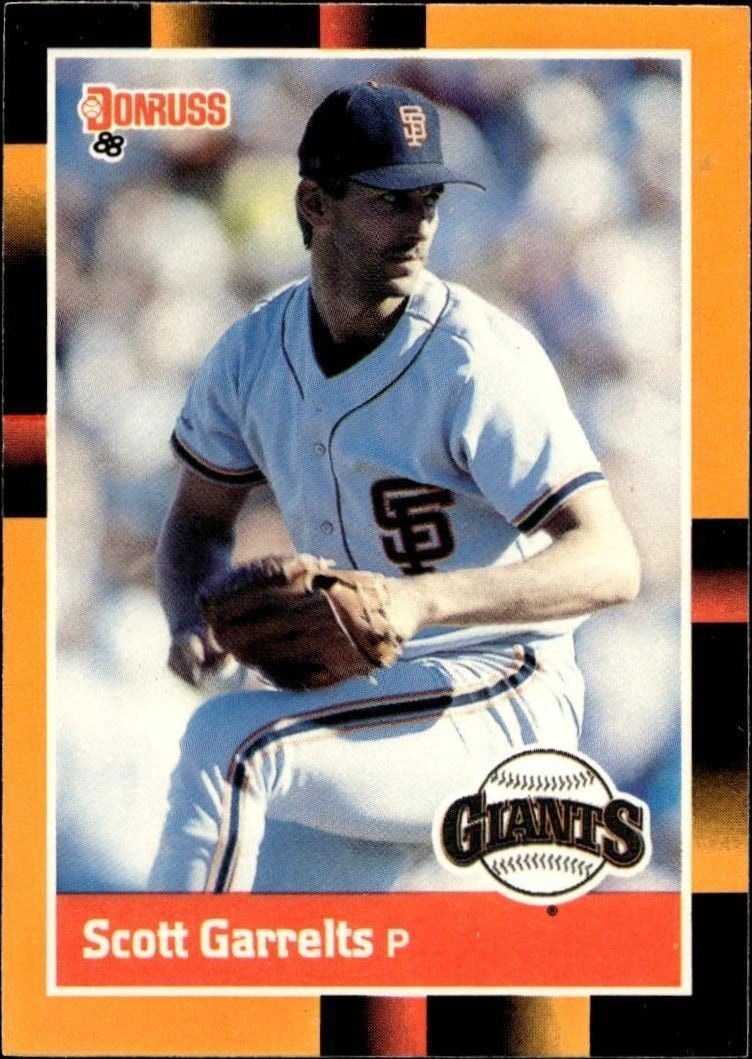 1988 Donruss Baseball's Best Scott Garrelts #162 trading card