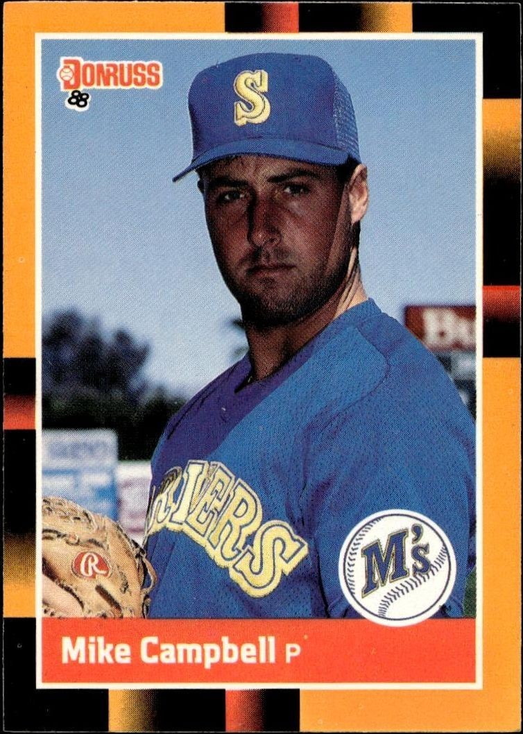 1988 Donruss Baseball's Best Mike Campbell #163 trading card