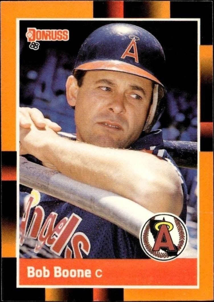 1988 Donruss Baseball's Best Bob Boone #3 trading card