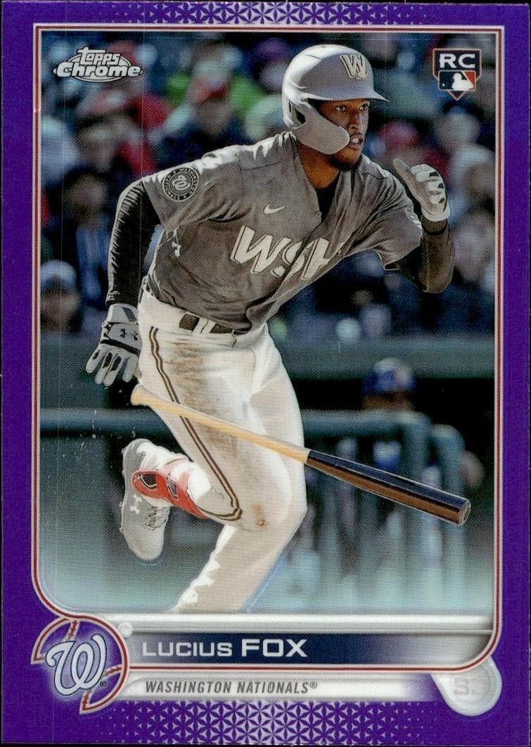 2022 Topps Chrome Update Lucius Fox #USC181 trading card