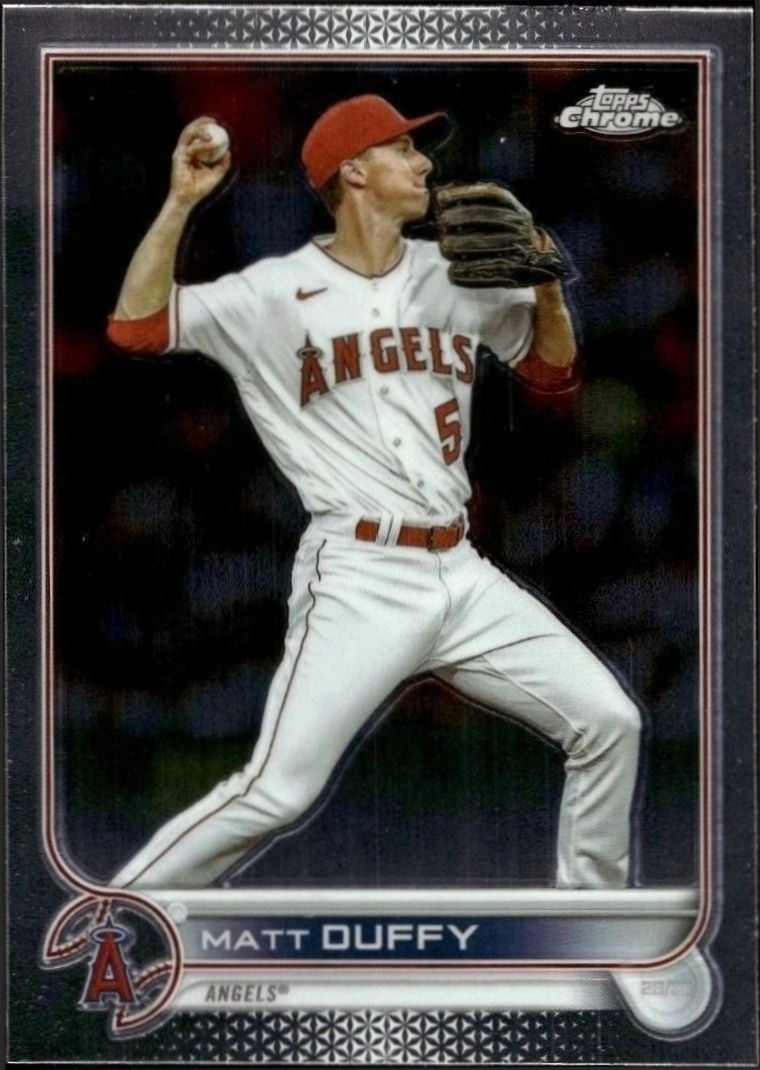 2022 Topps Chrome Update Matt Duffy #USC73 trading card