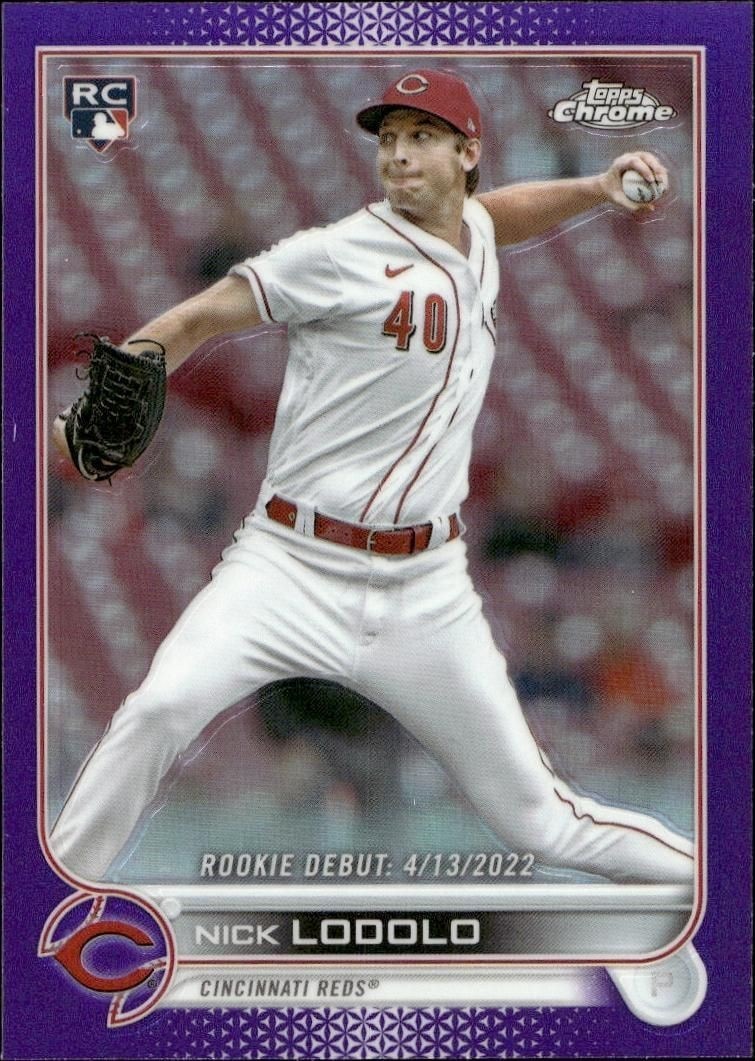 2022 Topps Chrome Update Nick Lodolo #USC65 trading card