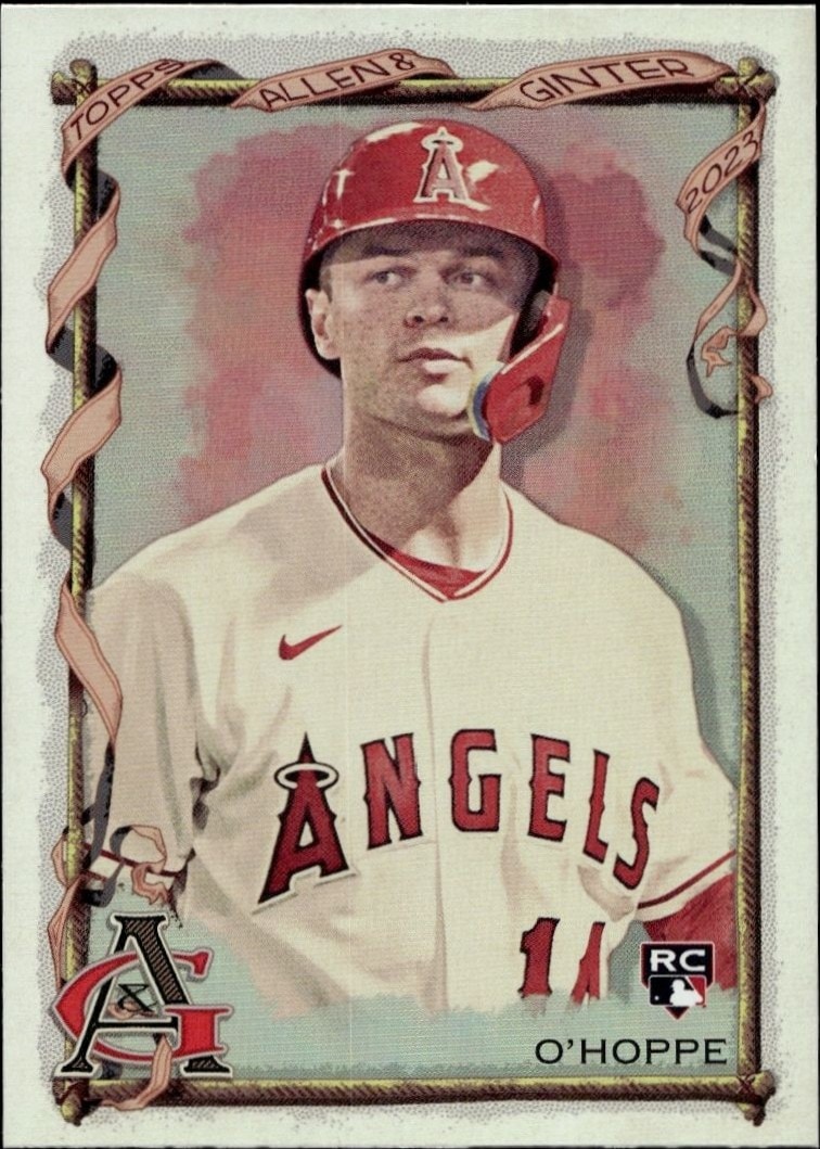 2023 Topps Allen & Ginter Logan O'Hoppe #118 trading card