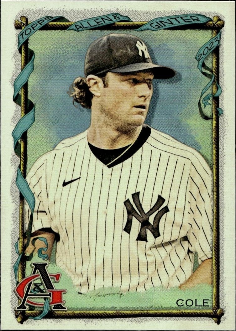 2023 Topps Allen & Ginter Gerrit Cole #8 trading card