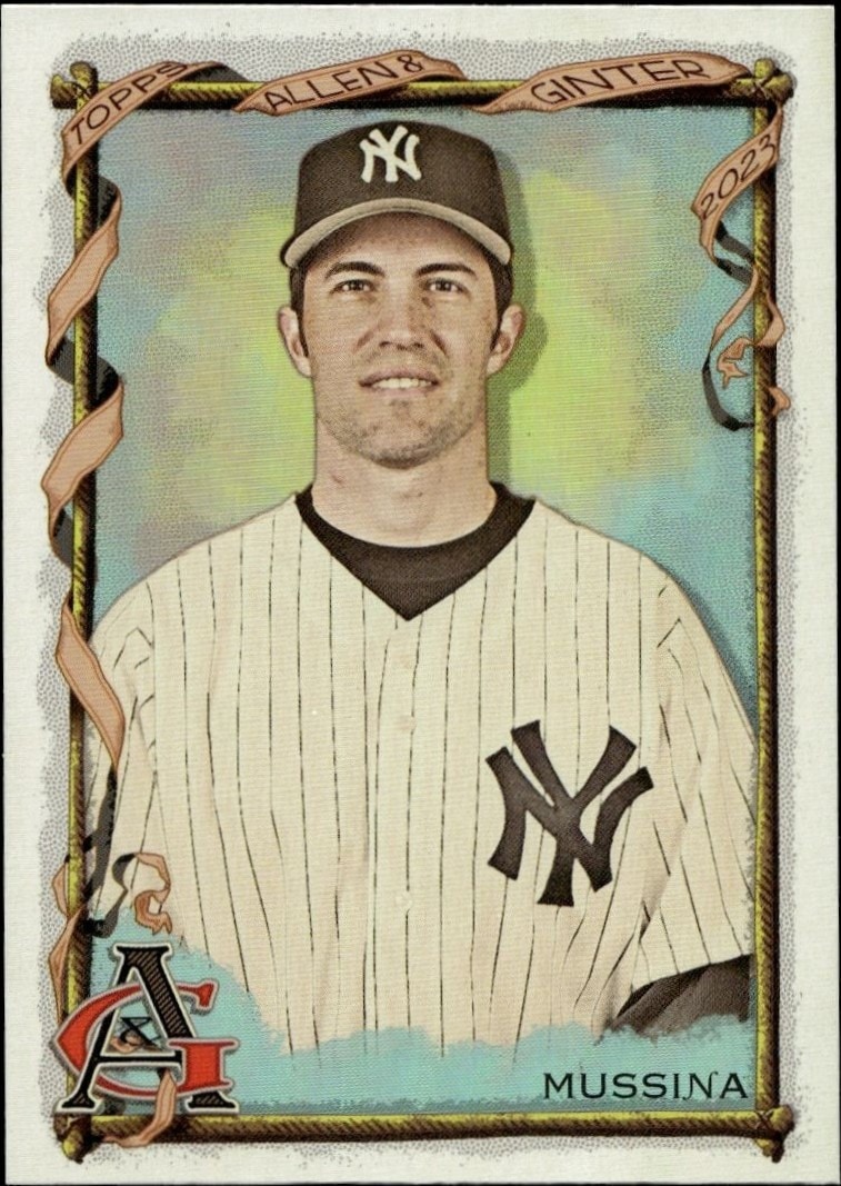 2023 Topps Allen & Ginter Mike Mussina #337 trading card
