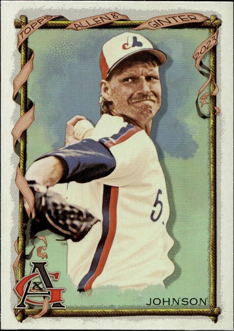 2023 Topps Allen & Ginter Randy Johnson #399 trading card