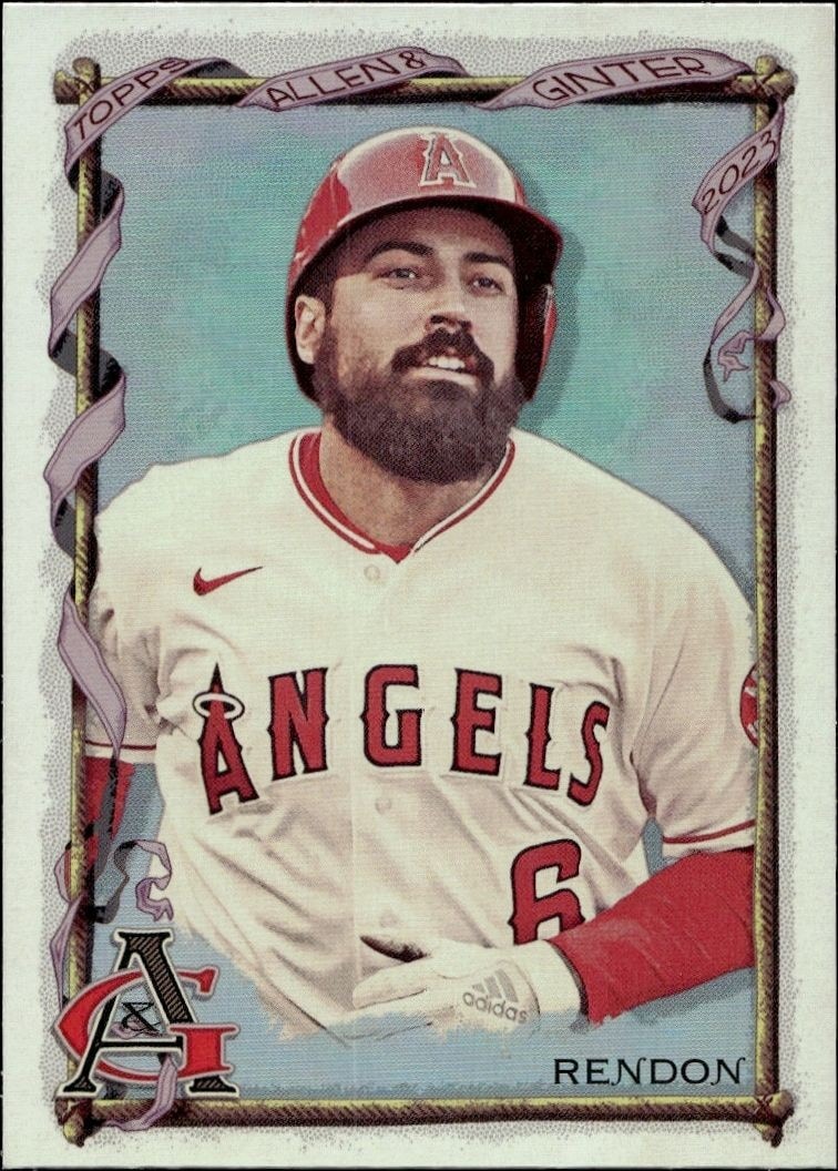 2023 Topps Allen & Ginter Anthony Rendon #163 trading card