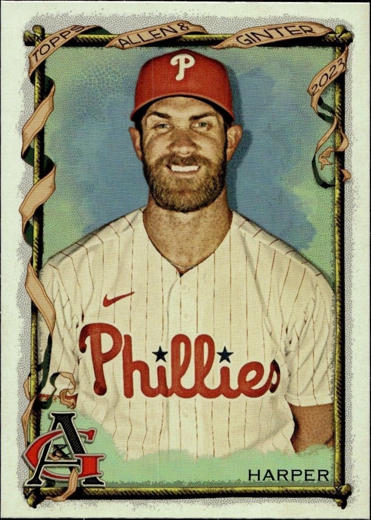 2023 Topps Allen & Ginter Bryce Harper #60 trading card