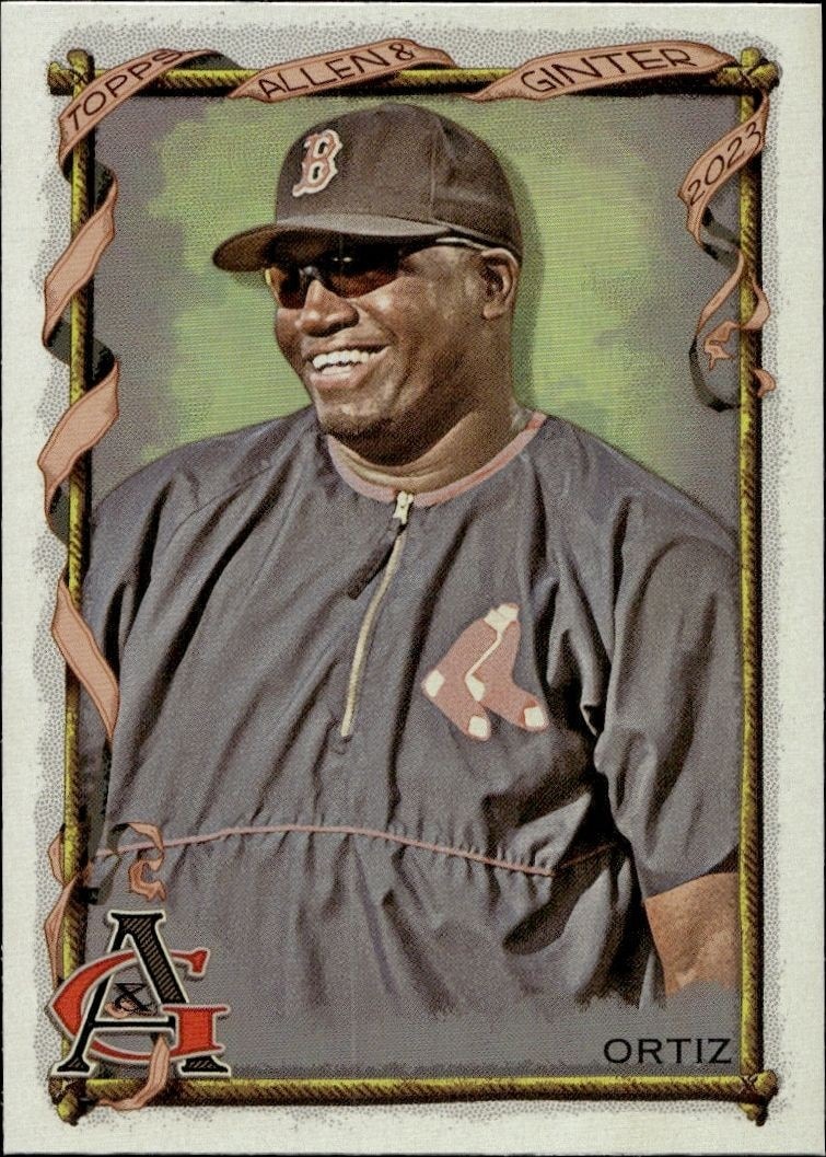 2023 Topps Allen & Ginter David Ortiz #378 trading card