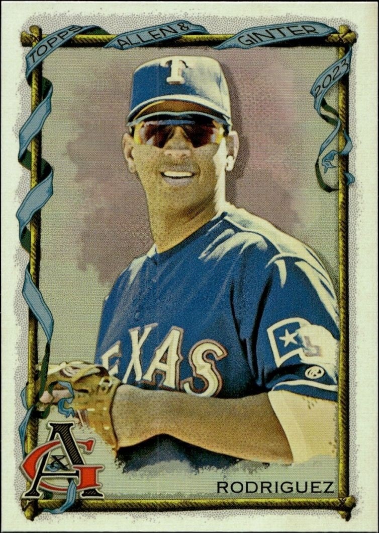 2023 Topps Allen & Ginter Alex Rodriguez #7 trading card