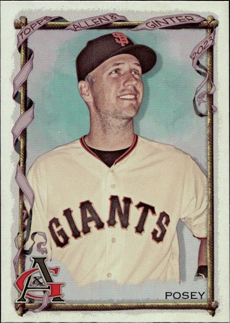 2023 Topps Allen & Ginter Buster Posey #150 trading card