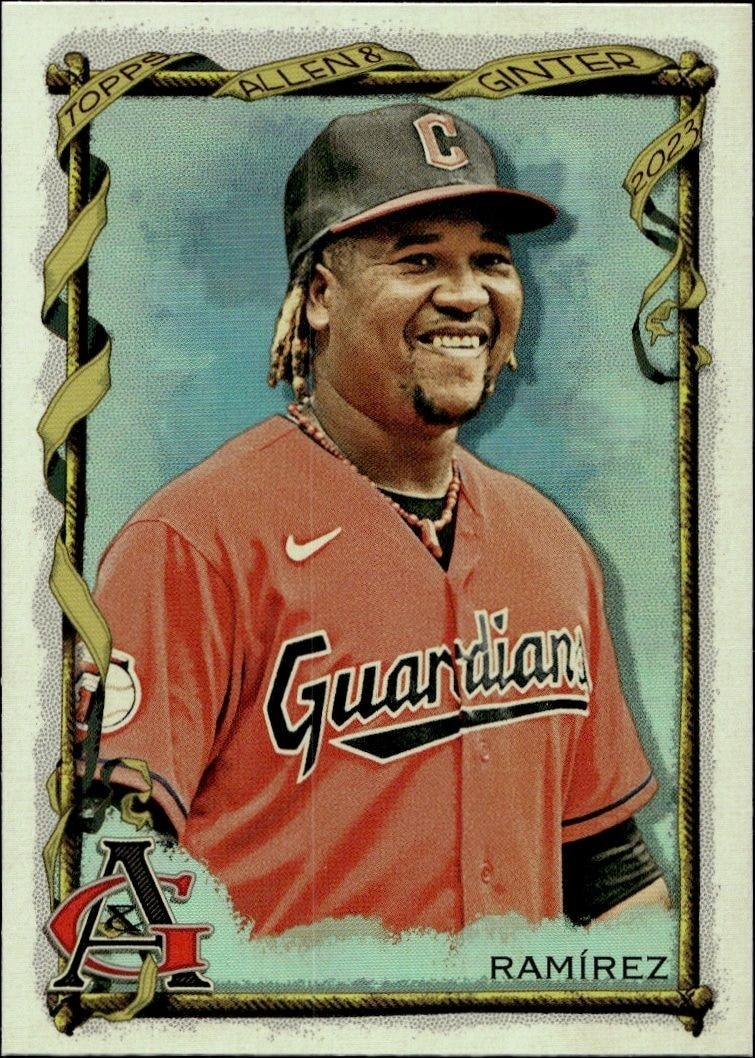 2023 Topps Allen & Ginter Jose Ramirez #82 trading card