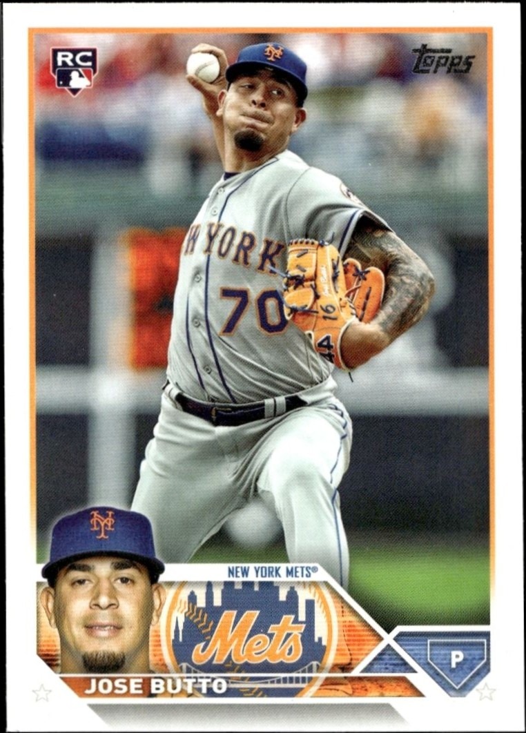 2023 Topps Series 2 Jose Butto #615 trading card