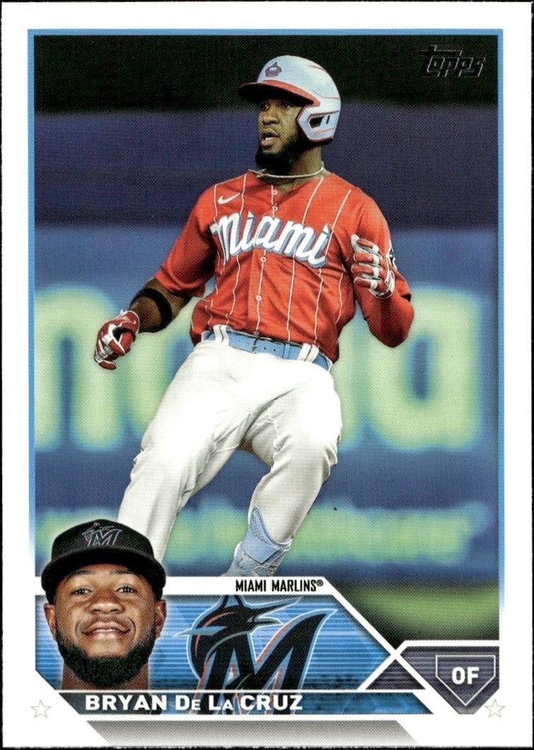2023 Topps Series 2 Bryan De La Cruz #599 trading card