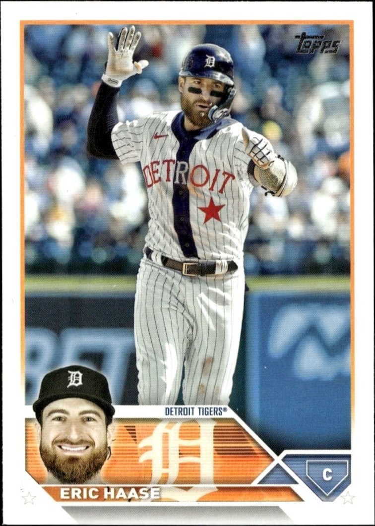 2023 Topps Series 2 Eric Haase #591 trading card