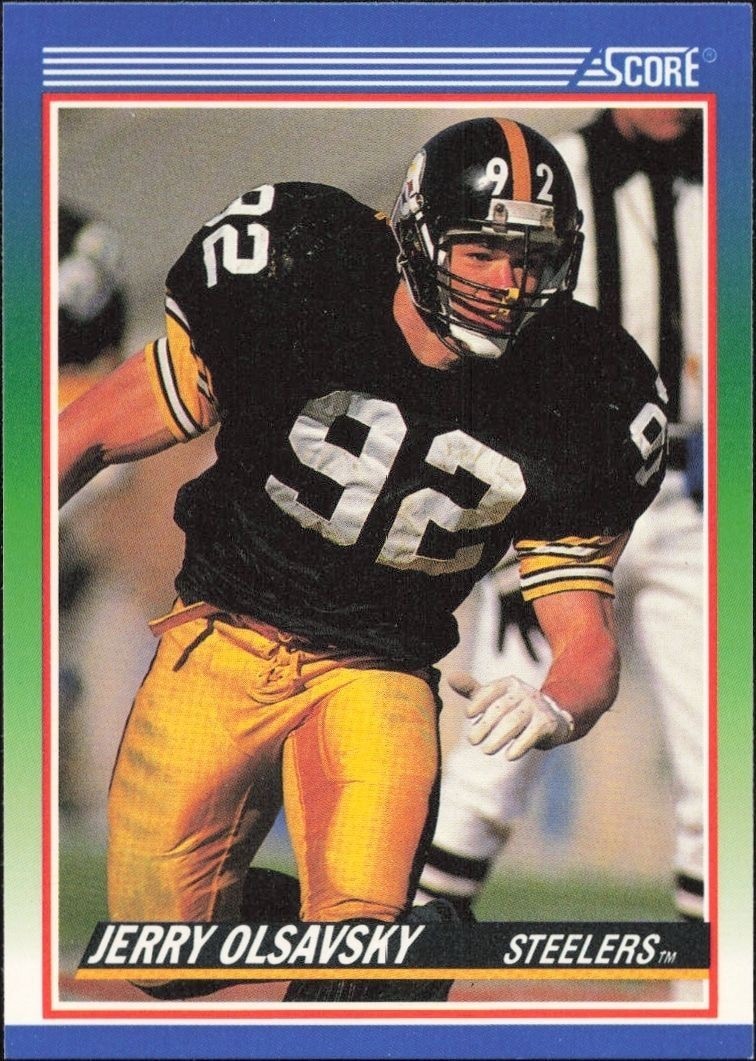 1990 Score Jerry Olsavsky #367 trading card