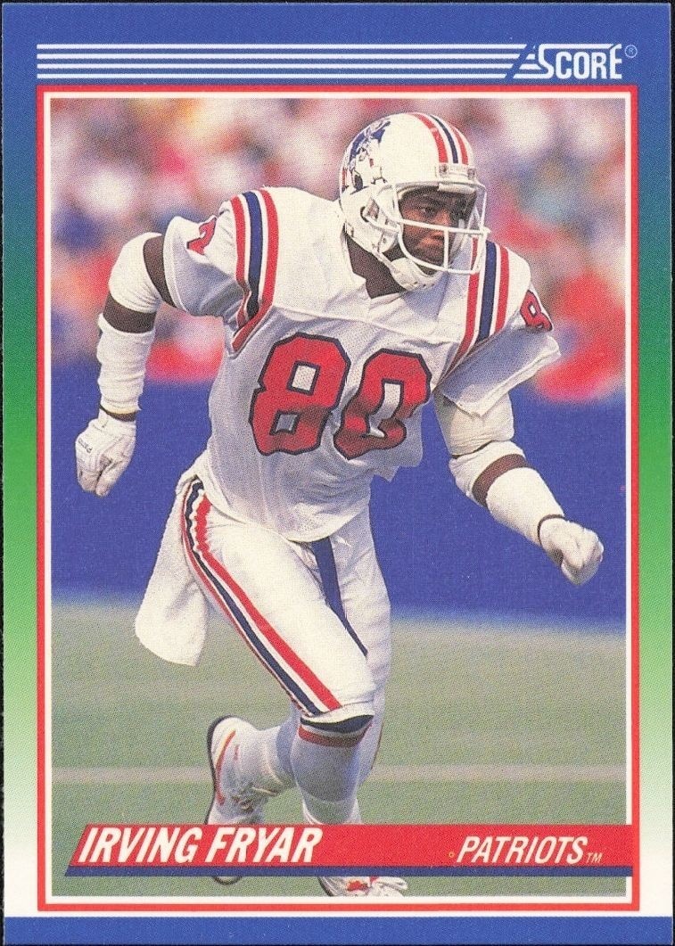 1990 Score Irving Fryar #344 trading card