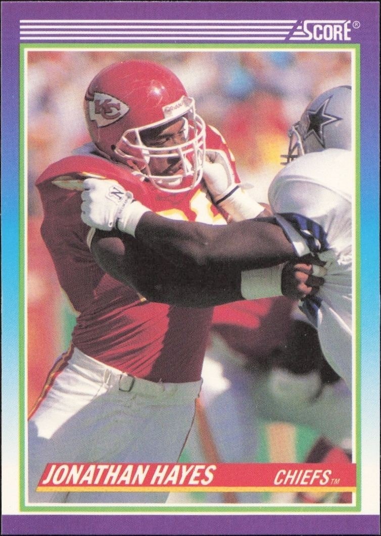 1990 Score Jonathan Hayes #516 trading card