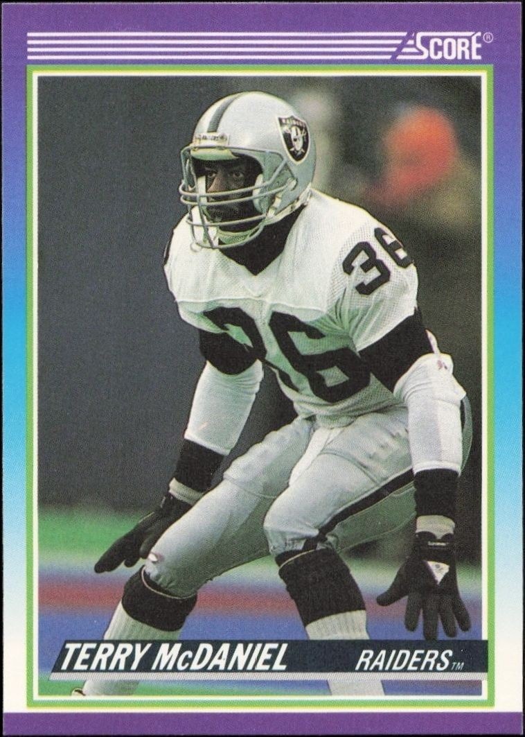 1990 Score Terry McDaniel #521 trading card