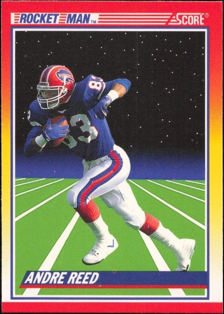 1990 Score Andre Reed #559 trading card