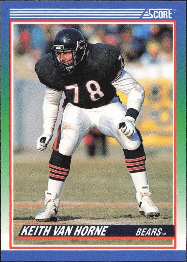 1990 Score Keith Van Horne #428 trading card