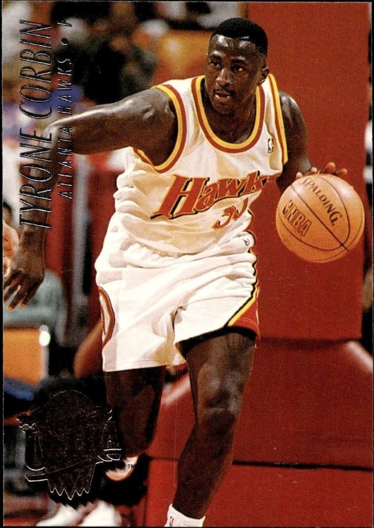 1994-95 Fleer Ultra Tyrone Corbin #201 trading card