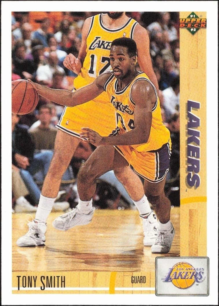1991-92 Upper-Deck Tony Smith #128 trading card