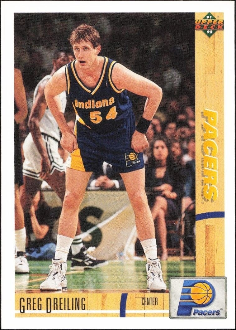 1991-92 Upper-Deck Greg Dreiling #306 trading card
