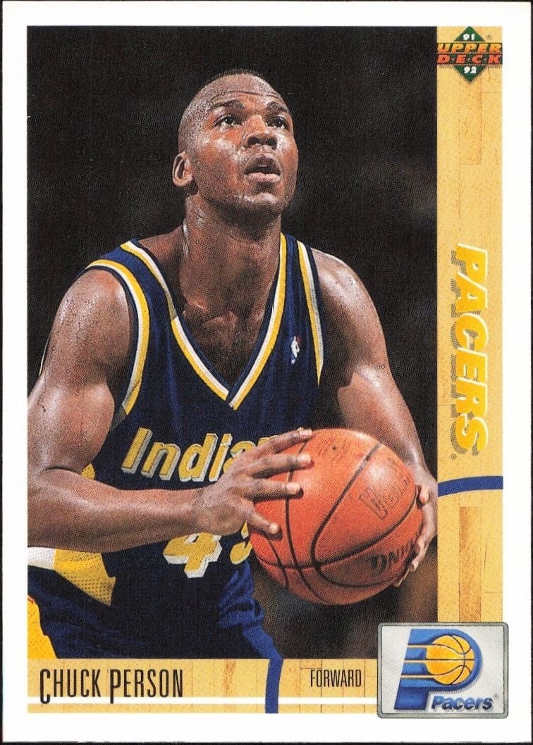 1991-92 Upper-Deck Chuck Person #253 trading card