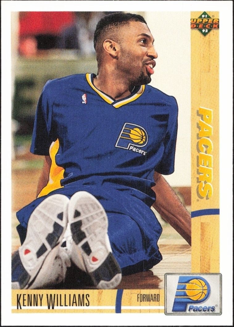 1991-92 Upper-Deck Kenny Williams #211 trading card