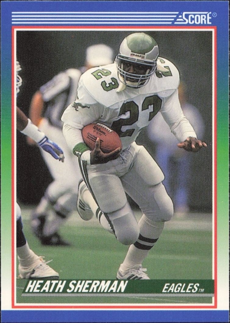 1990 Score Heath Sherman #398 trading card