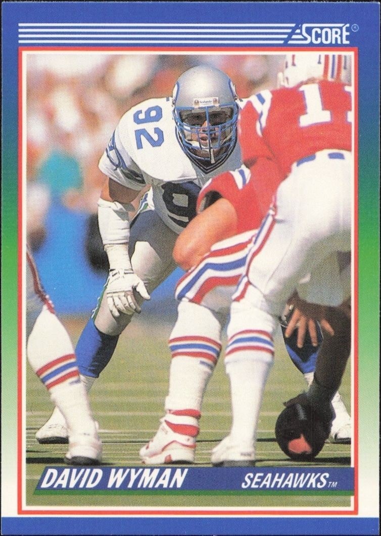 1990 Score David Wyman #393 trading card