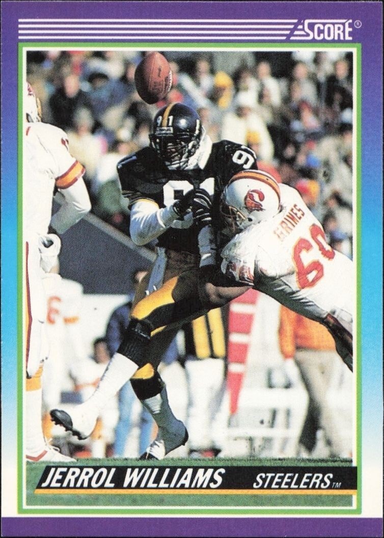 1990 Score Jerrol Williams #501 trading card