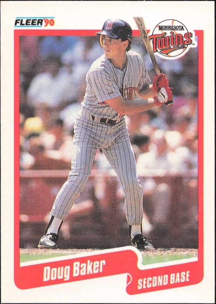 1990 Fleer Doug Baker #368 trading card