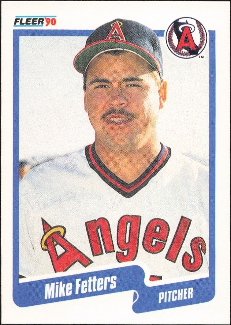 1990 Fleer Mike Fetters #131 trading card