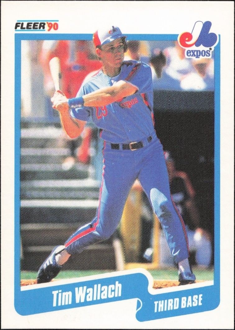 1990 Fleer Tim Wallach #364 trading card