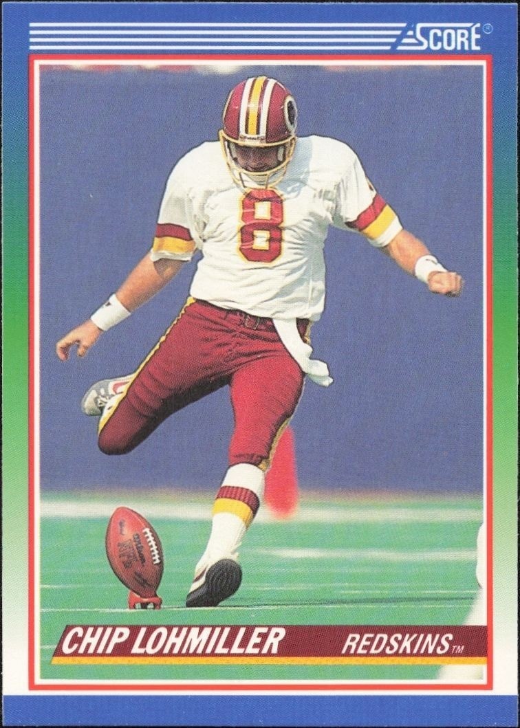 1990 Score Chip Lohmiller #341 trading card
