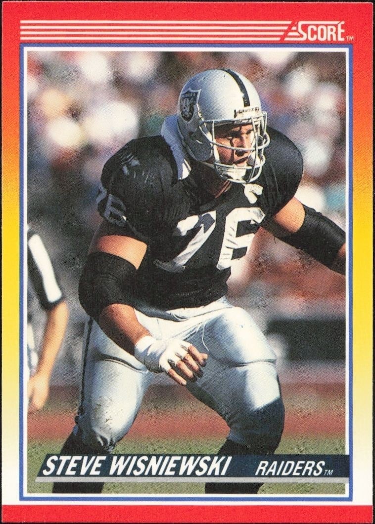 1990 Score Steve Wisniewski #263 trading card