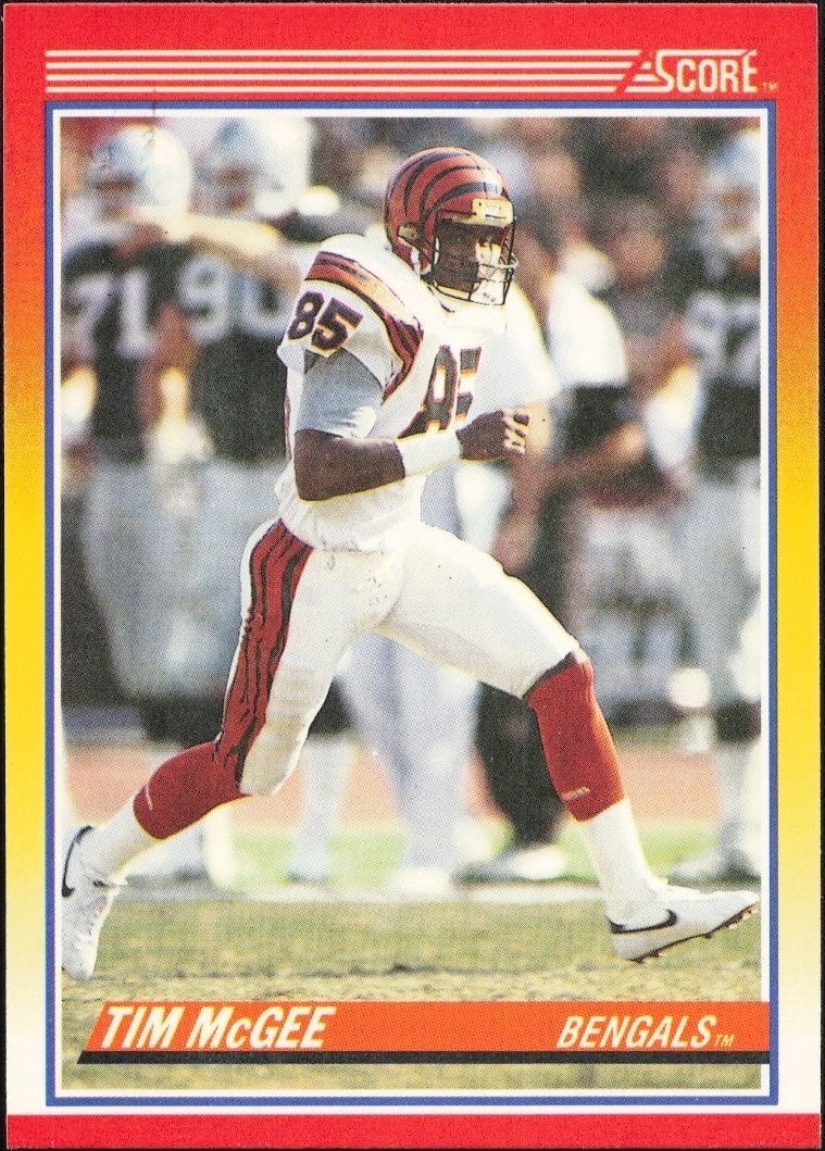 1990 Score Tim McGee #243 trading card