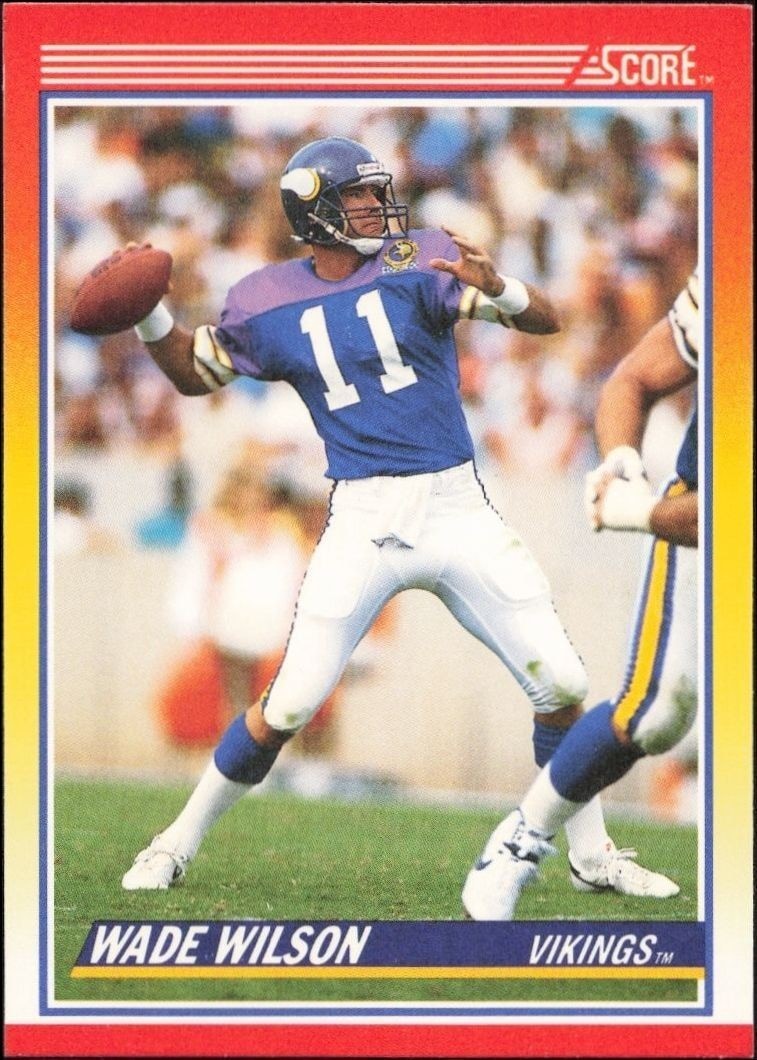 1990 Score Wade Wilson #250 trading card