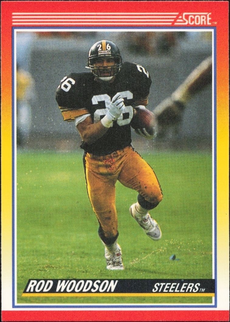 1990 Score Rod Woodson #255 trading card