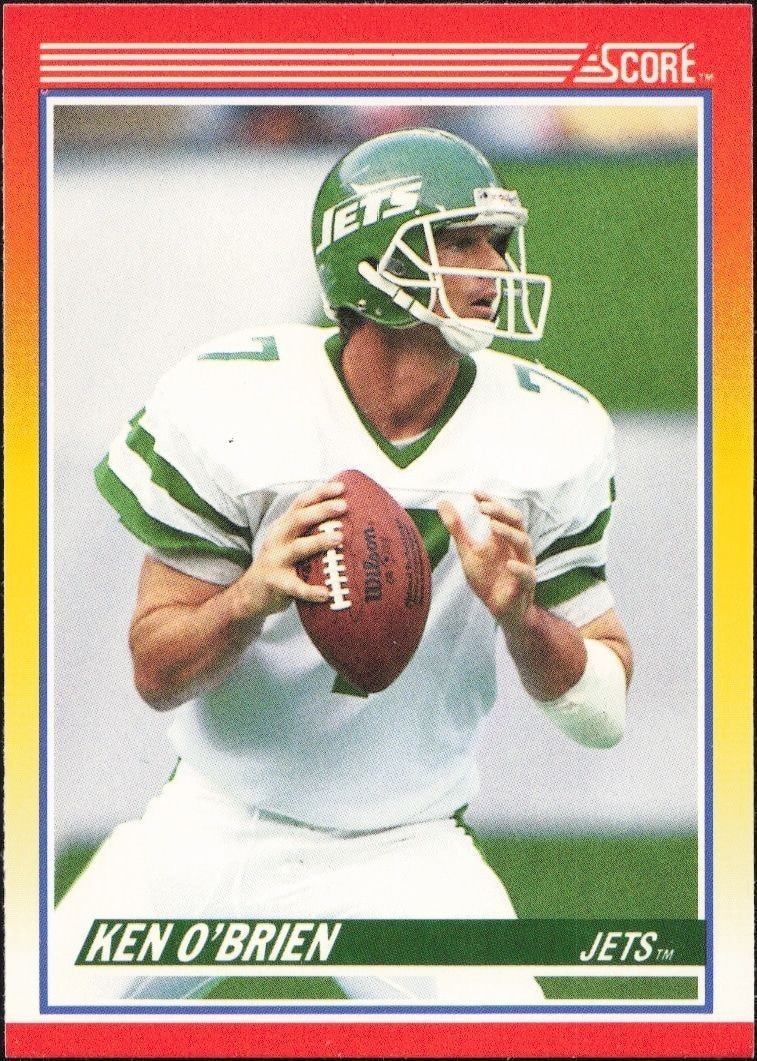 1990 Score Ken O'Brien #270 trading card