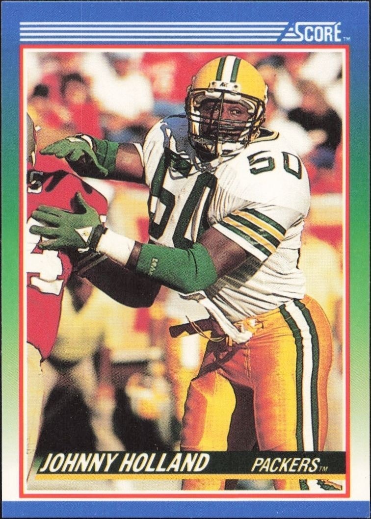 1990 Score Johnny Holland #48 trading card