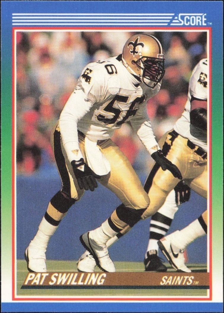 1990 Score Pat Swilling #55 trading card