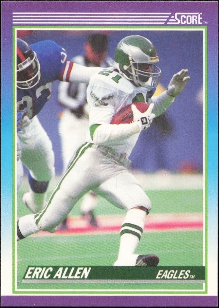 1990 Score Eric Allen #121 trading card