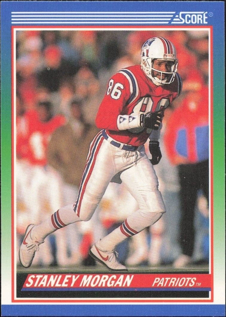 1990 Score Stanley Morgan #338 trading card