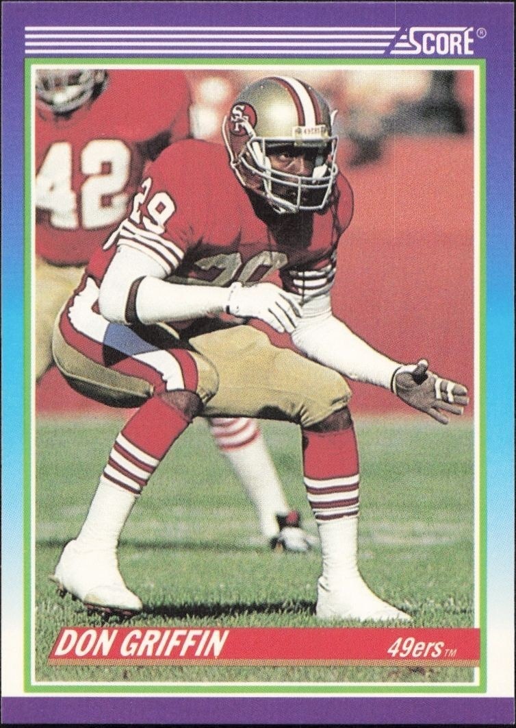 1990 Score Don Griffin #515 trading card