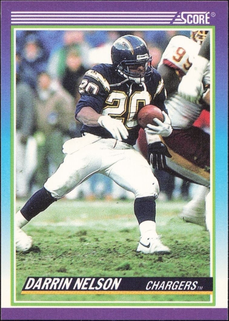 1990 Score Darrin Nelson #523 trading card